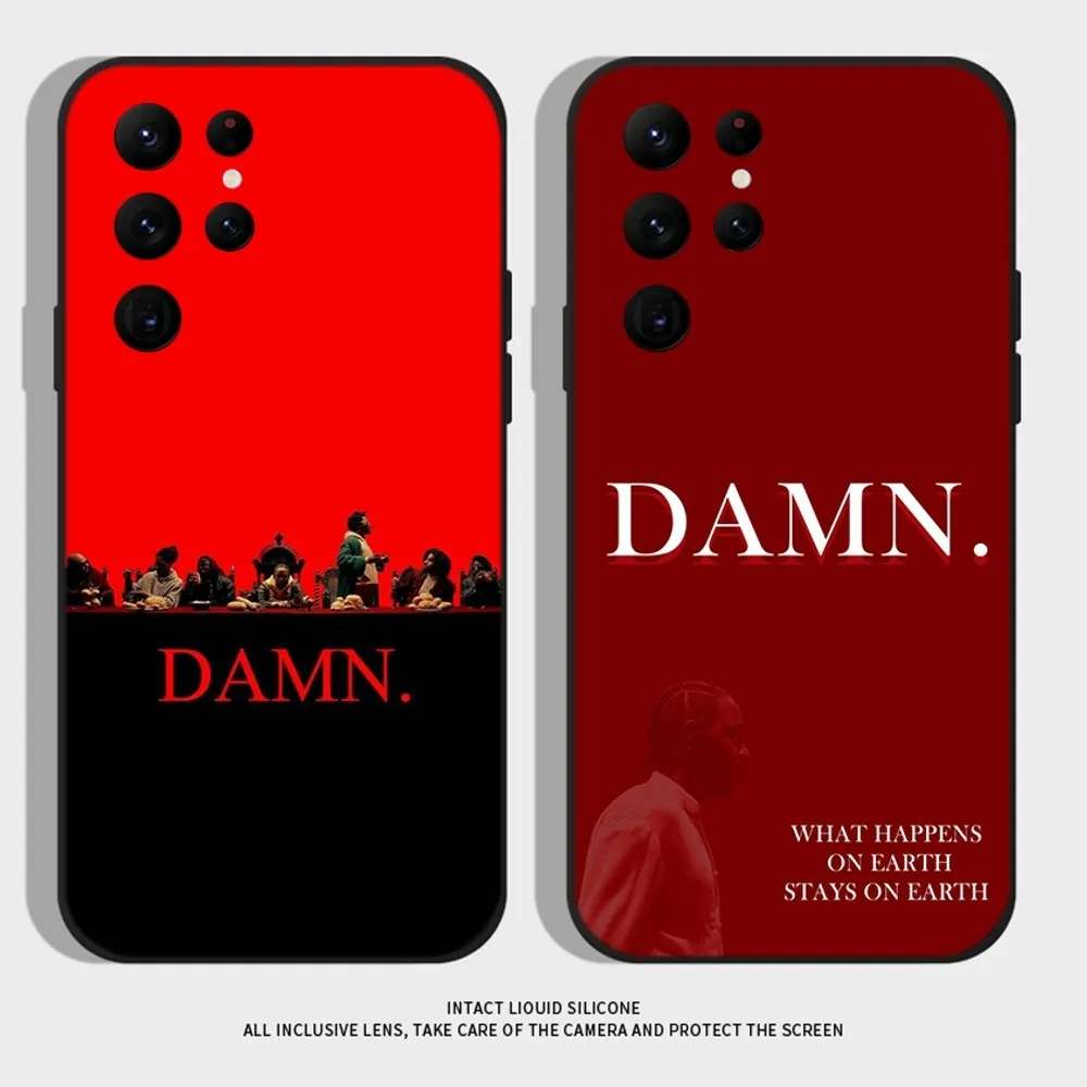 Kendrick Lamar DAMN Phone Case For Samsung S21,S22 Ultra,S20,S30 plus,S22 plus,S23,S30 ultra 5G Silicone Cover