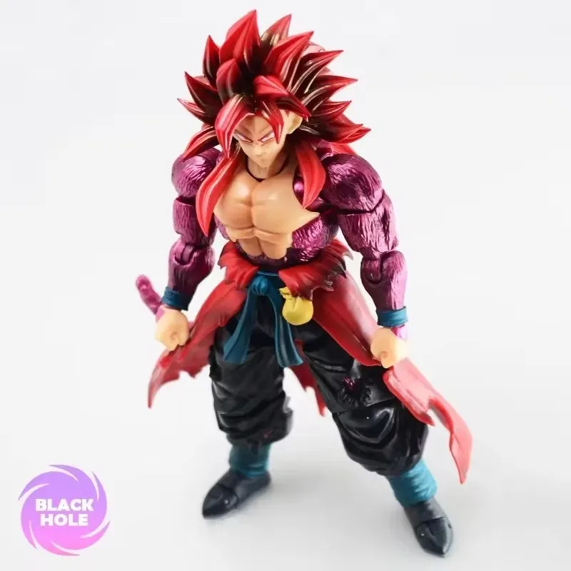 Demoniacal Fit Dragon Ball Figures Son Goku Figure Saiyan 4 Ssj4 Time Jumper Acme Power Goku Jiren Action Figure Model Toy