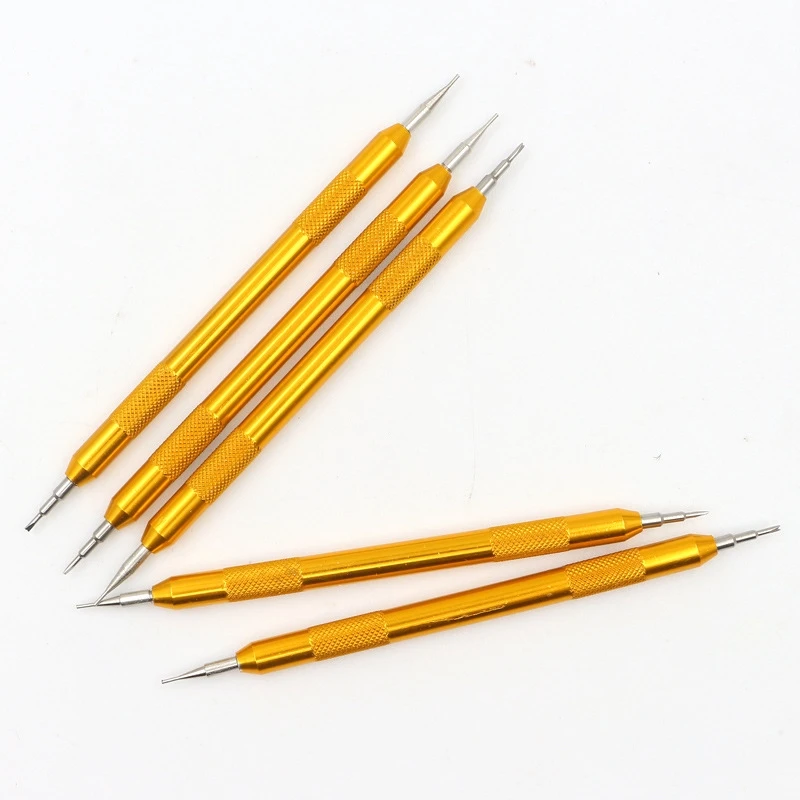 1 قطعة حزام ساعة اليد الربيع دبوس أداة إزالة الصواميل ل حزام الساعات الذكية دبابيس القضبان إزالة أدوات عصا الملقط ساعة أداة إصلاح الملحقات