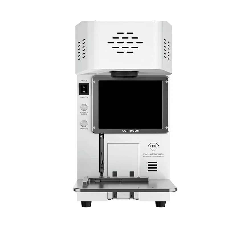 Smoke Purifier Laser Screen Separator 500W Marking Machine For Mobile Phone Display Repair TBK-958F
