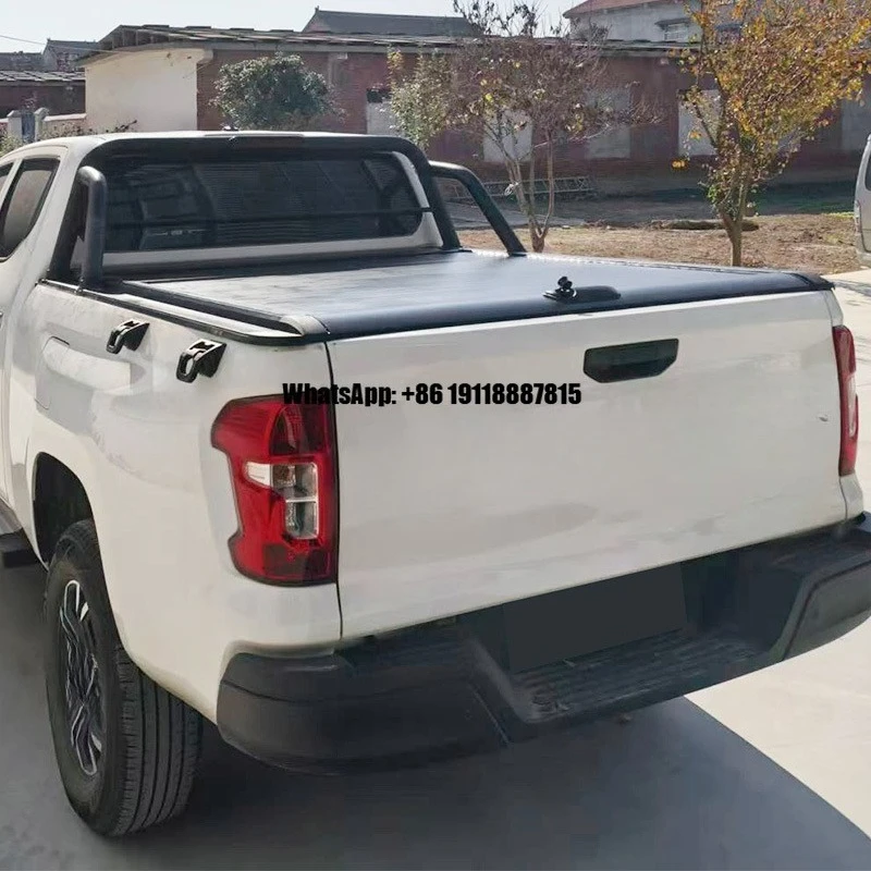 Kaicheng F70/Landtrack Tonneau Cover - 3-Speed Manual Aluminum Lockable Dustproof Roll Cover
