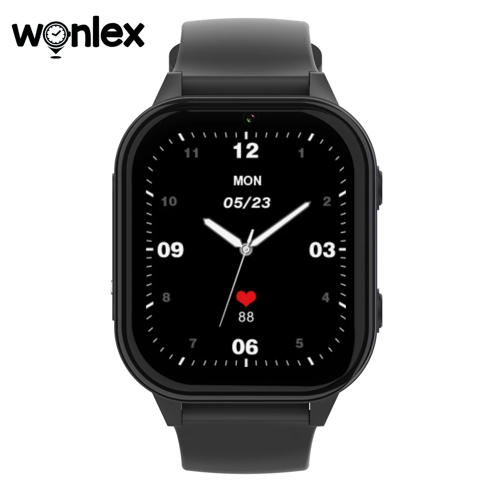 

Wonlex KT19pro Max Смарт-часы Детские GPS Смарт-часы 4G Wi-Fi Трекер видеозвонков Монитор температуры тела Детские умные часы