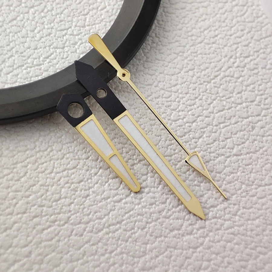 

NH35 Hands Green Luminous Hands Golden Watch Accessories A151 for NH34 NH35 NH36 4R 7S Movement