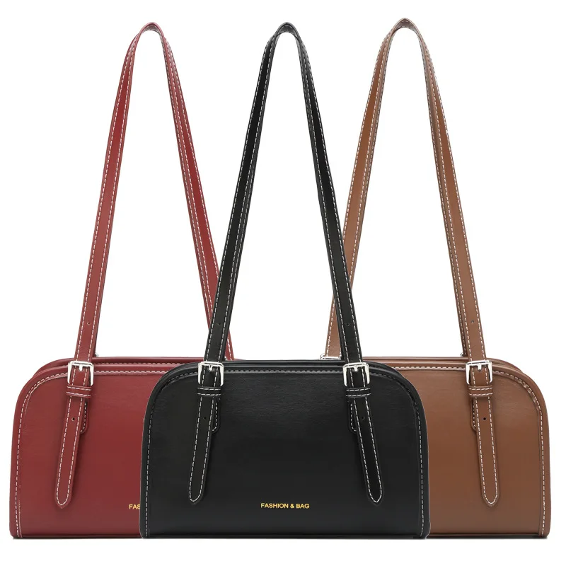 

Новинка 2023 года, женская сумка подмышки, шикарная сумка через плечо с верхней ручкой, слинг через плечо из мягкой искусственной кожи для ежедневного использования и свиданий