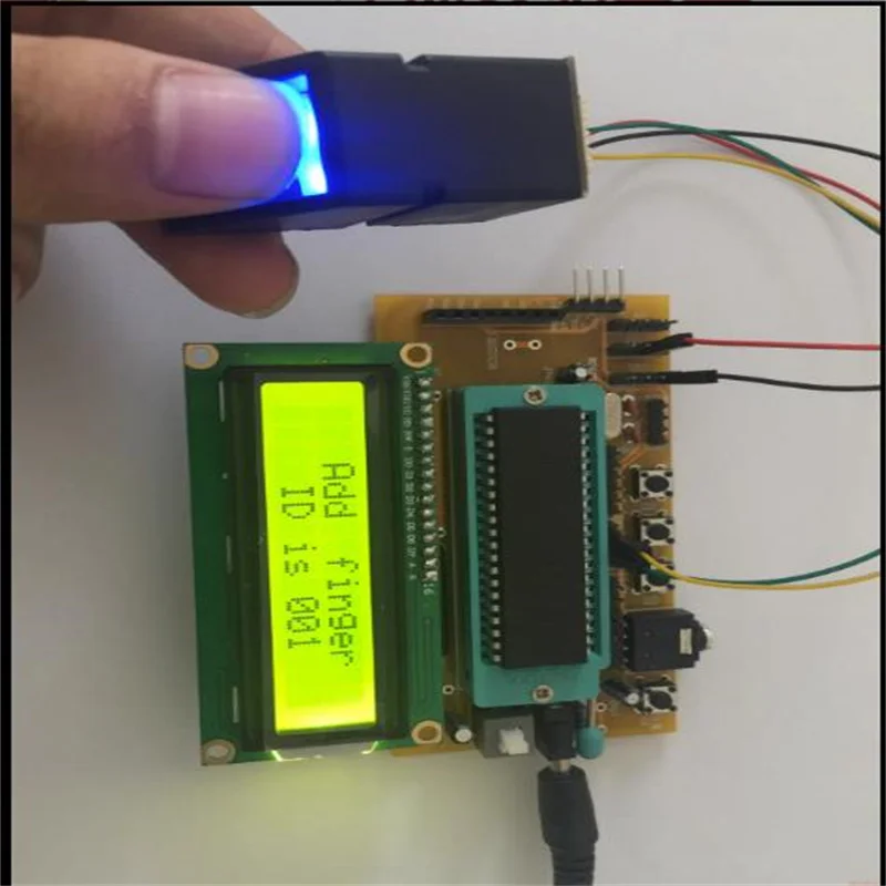 AS608 Optical   JM-101B Fingerprint Matching  Sensor Module