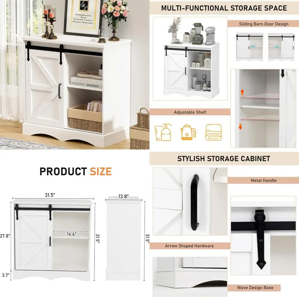 

белый комод с раздвижной дверью для кухни и кафе-бара