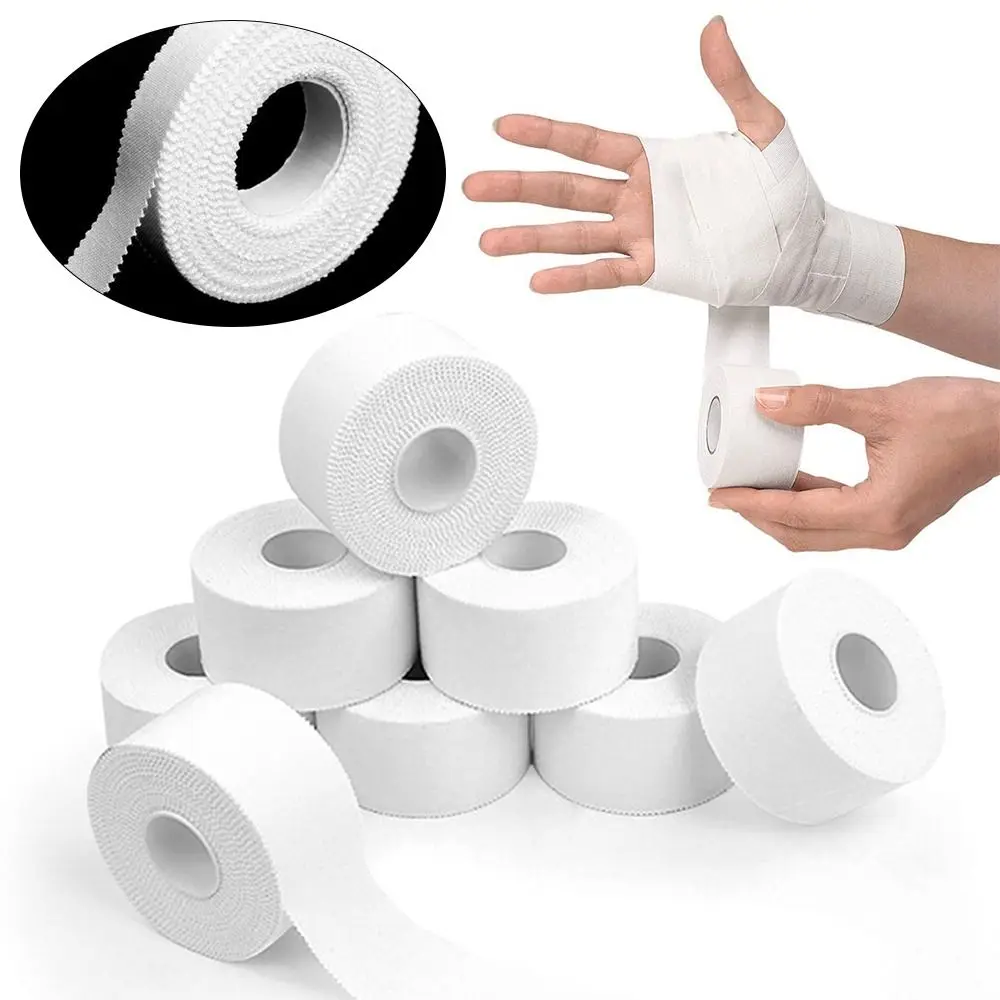 

9.1M 2.5/3.8/5cm Sport Adhesive Tape Strain Injury Care Support Sport Binding Physio Muscle Elastic Bandage Athletic Gauze Tape