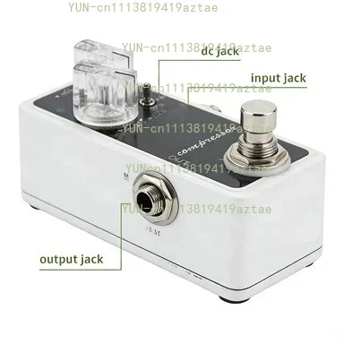 Multi-Mode Mini Guitar Compressor Pedal Replacement for SP Compressor Compact Dynamic Tone Control Effect Pedal