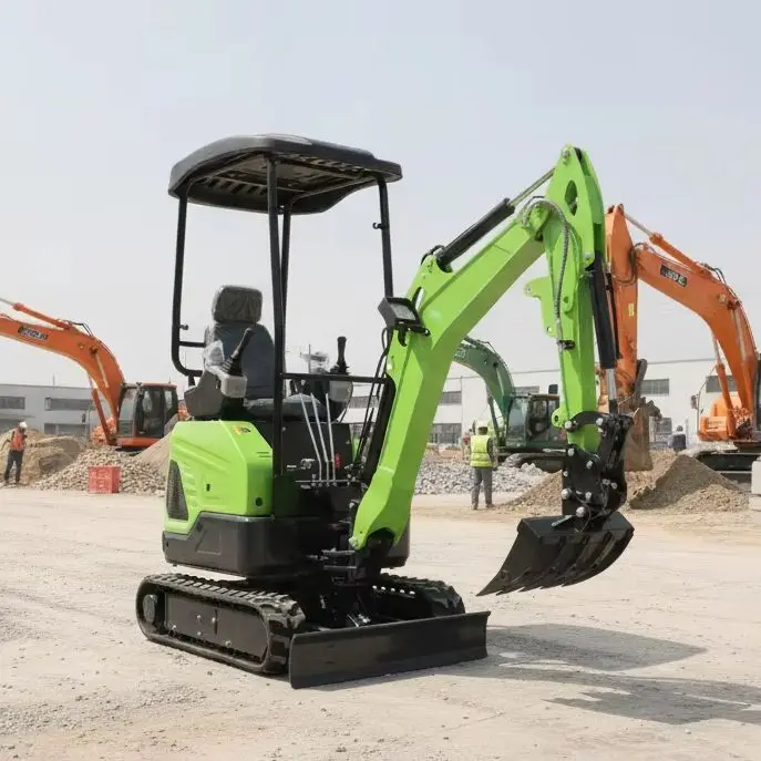 

Custom 1.8T Compact Digger for Property Boundary Excavation CE Euro 5 Construction Machine System