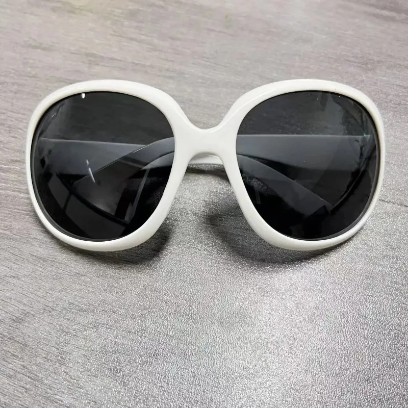 New Large Frame Circular Shape Sunglasses Women Design Brand