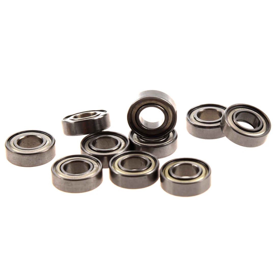 10 Pcs 698Z 8 X 19 X6mm Single Row Sealed Deep Groove Ball Bearings