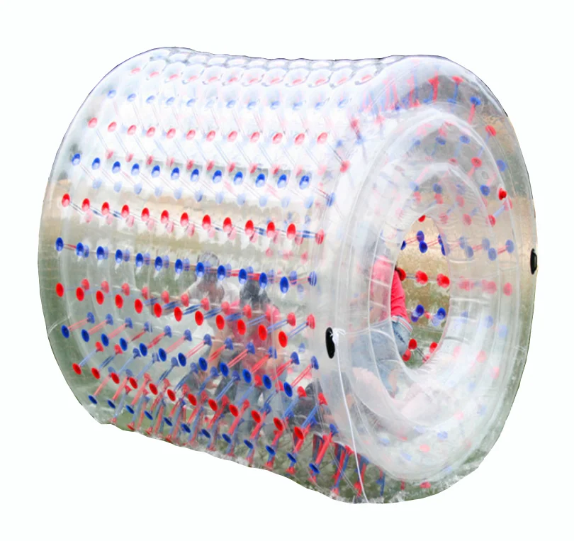 PVC TPU material inflatable water roller ball, zorb roller for water games WR-21