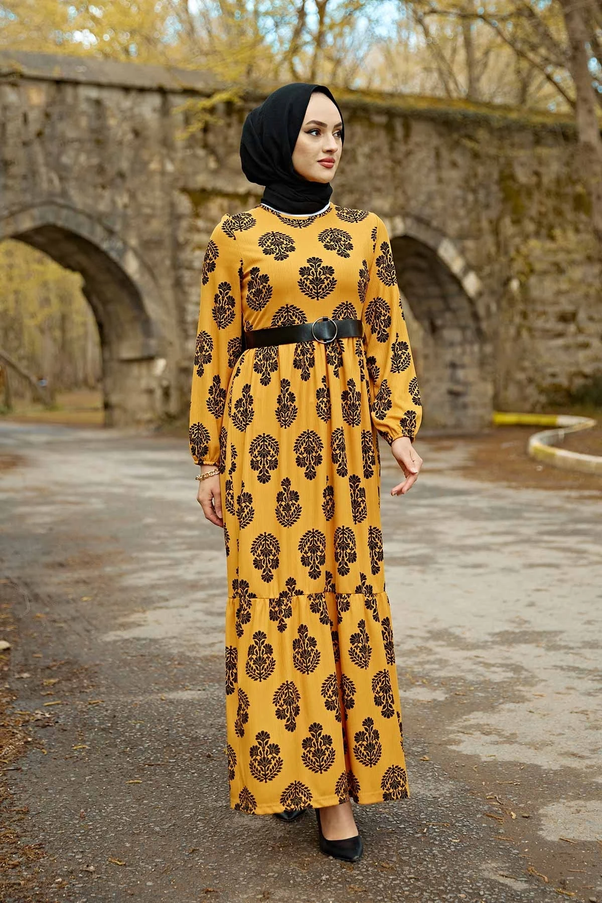 Dress women's dresses 2021 kaftan abaya long Muslim evening dresses hijab abayas Turkish Hijab Party Casual women clothes