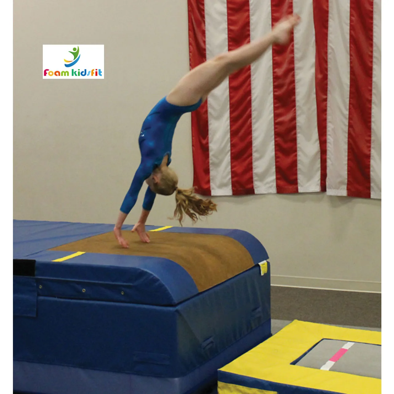 Factory Supply Customized Gymnastcs Equipment Tumbling Aids  Vault Development System