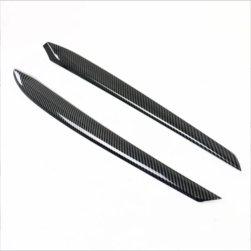 

A99F-Tesla Model 3/Y Door Panel Cover 2 Pieces Front Door Molding Interior For Tesla Model 3/Y