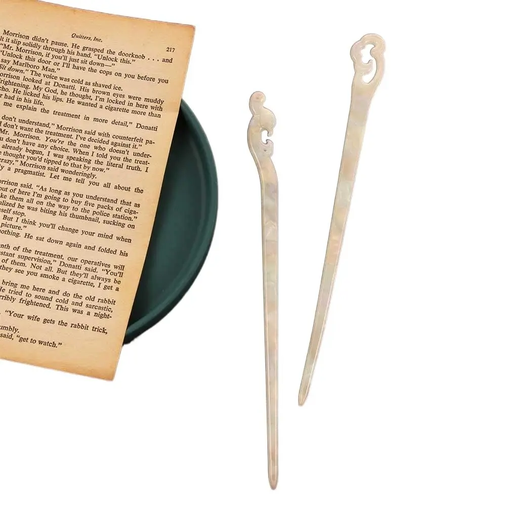 أغطية الرأس غطاء الرأس النساء السيدات خلات الرجال القرص الشعر سحابة دبابيس الشعر شوكة الشعر العصي إكسسوارات الشعر #2