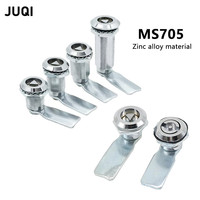 MS705 zinc alloy distribution box lock switch cabinet door lock triangle key tongue lock industrial door lock MS705-18-28-40-62
