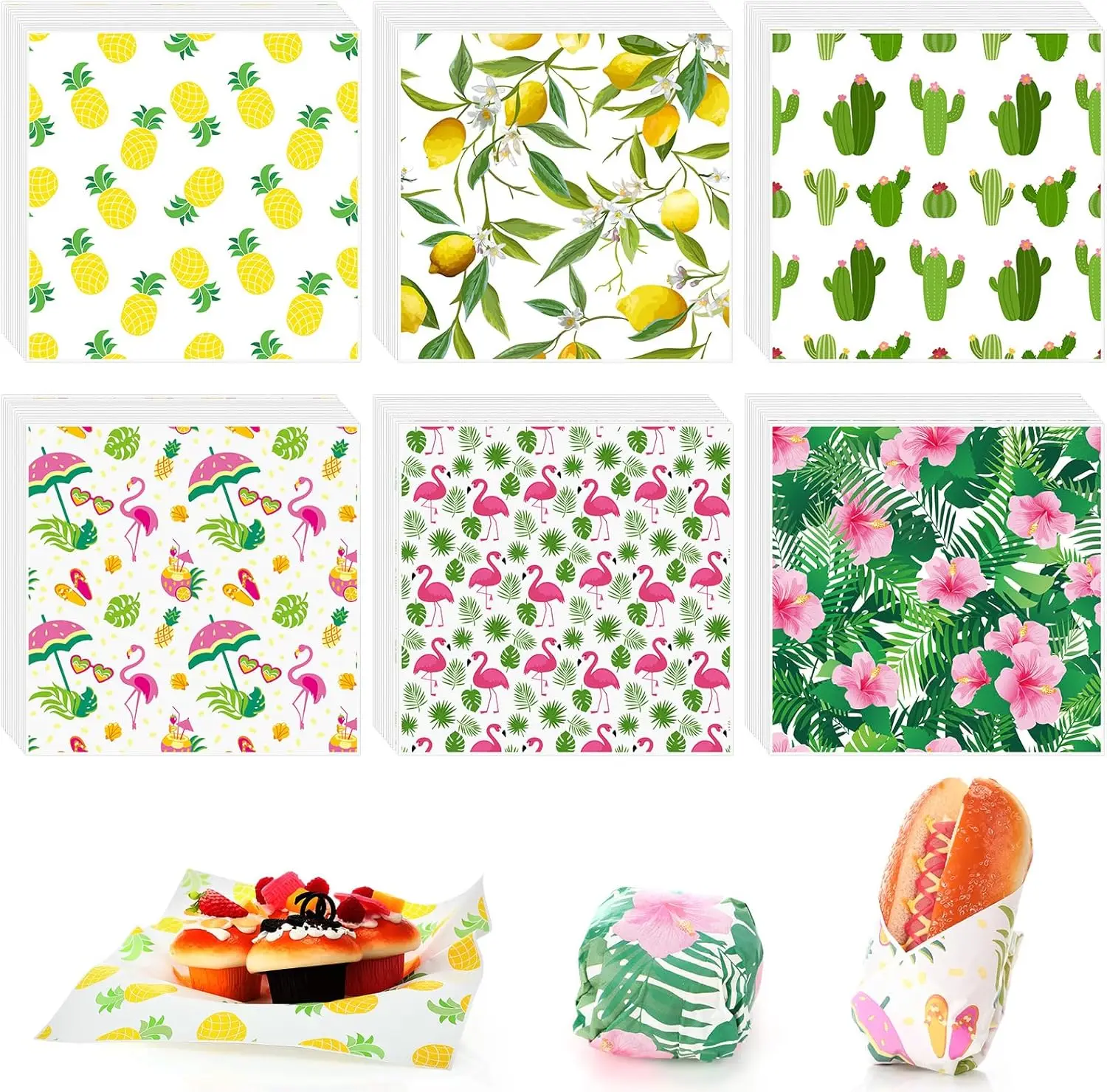 

600 листов пергаментной бумаги 12x12 дюймов, бумага для сэндвичей, вкладыши для корзин с едой, для кухни