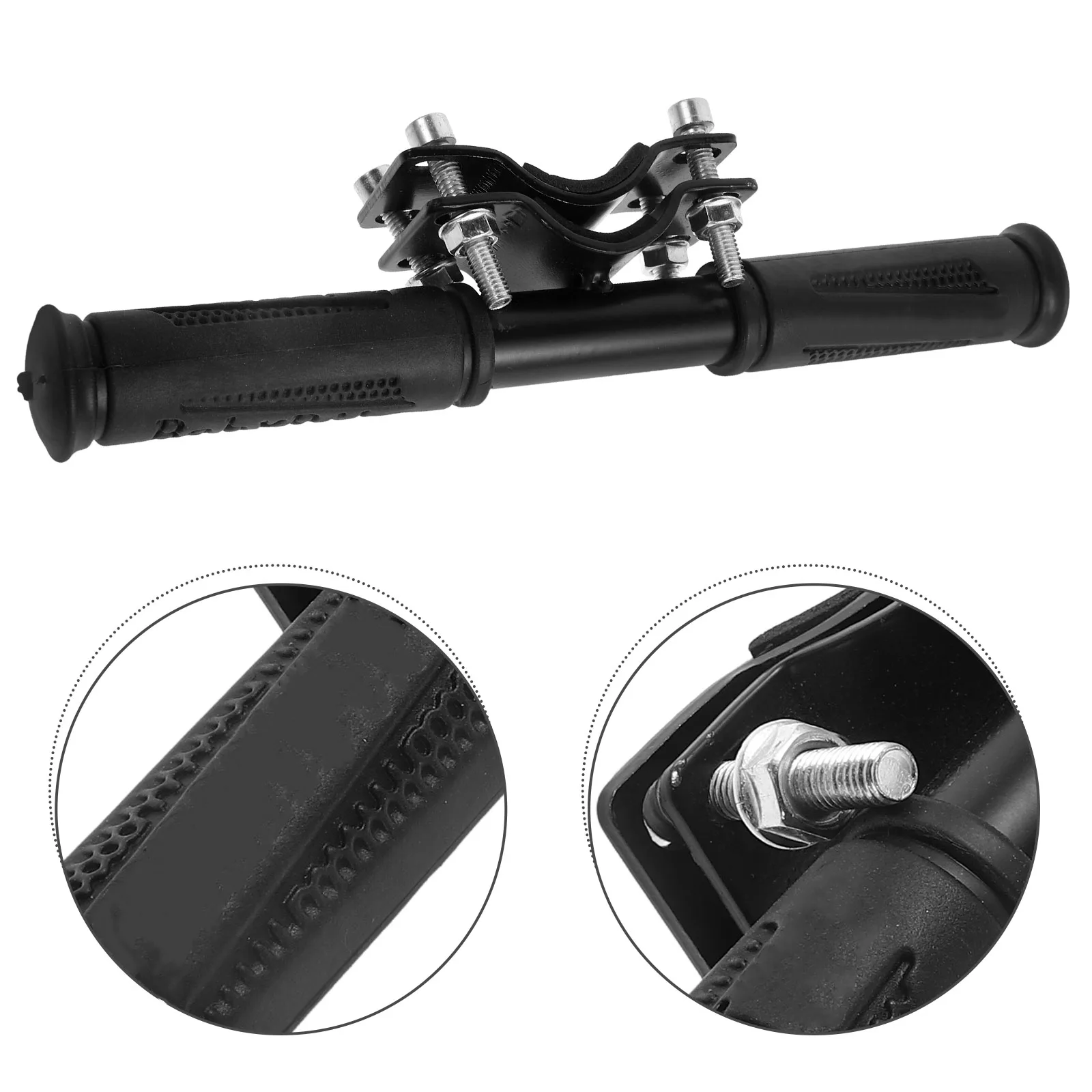

Steel Bike Backseat Handrail Anti-Slip Handle for Mountain Folding Bikes Children Bicycle Seat Support Easy Installation Outdoor