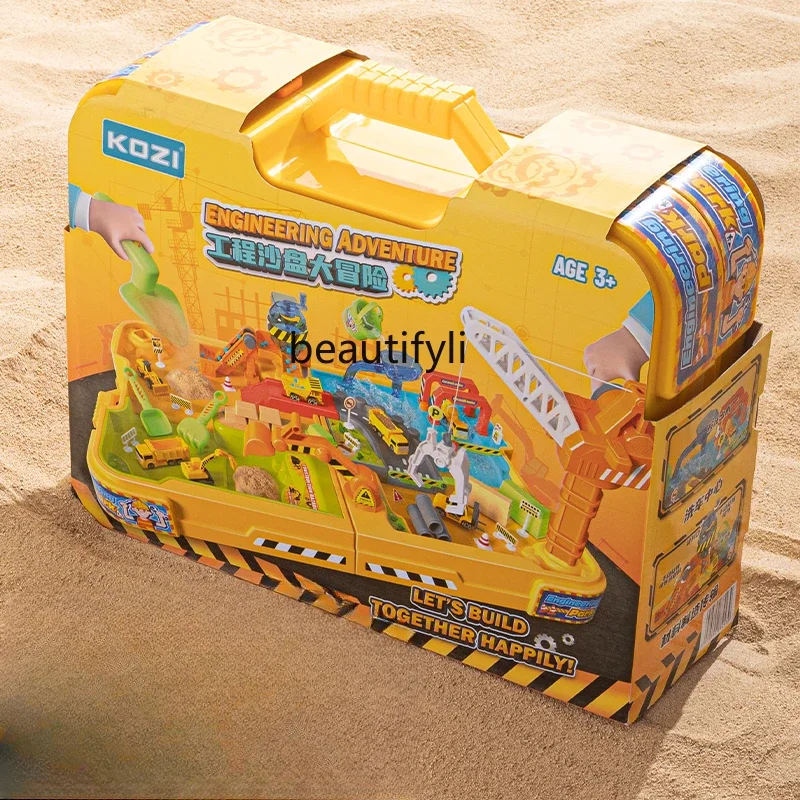 Engineering Sandbox Adventure Children's Toys Educational Boys Birthday Gifts Children