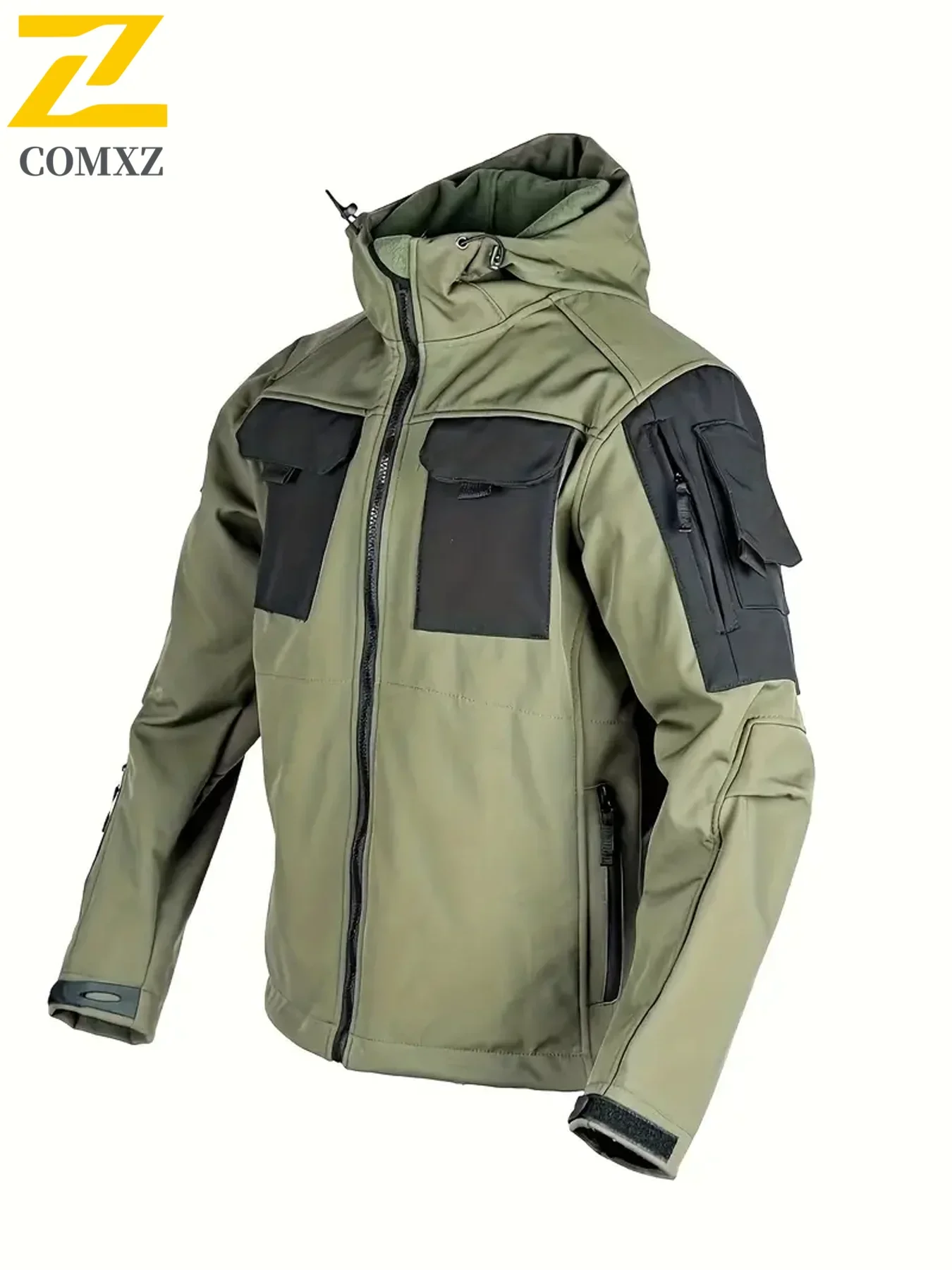

Многофункциональная куртка Soft Shell, мужские американские рабочие пальто, водонепроницаемая охотничья одежда, мужская уличная спортивная ветровка для кемпинга