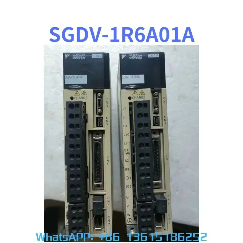 

SGDV-1R6A01A Used servo drive 200W test function OK