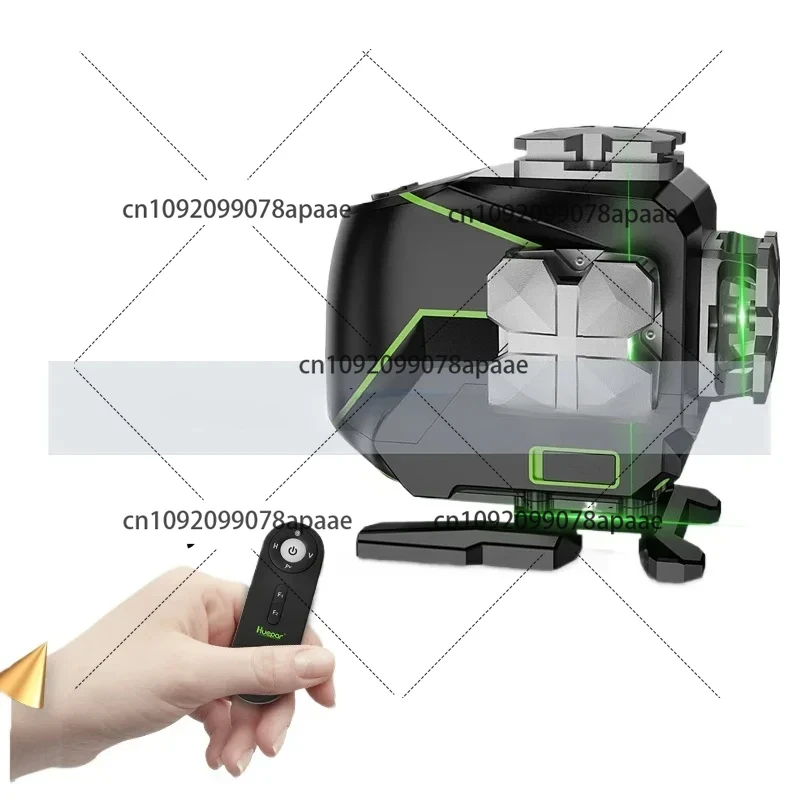 S04CG 360 Self-leveling Bluetooth Function&Outdoor Pulse Mode 4D Green Beam Line Nivel Laser 16 Line Laser Level