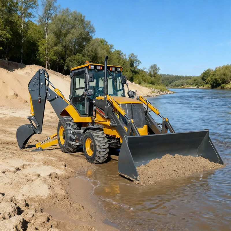 Fast Delivery Multi-speed control panel backhoe china loader telescope loader backhoe rear-backhoe loaders