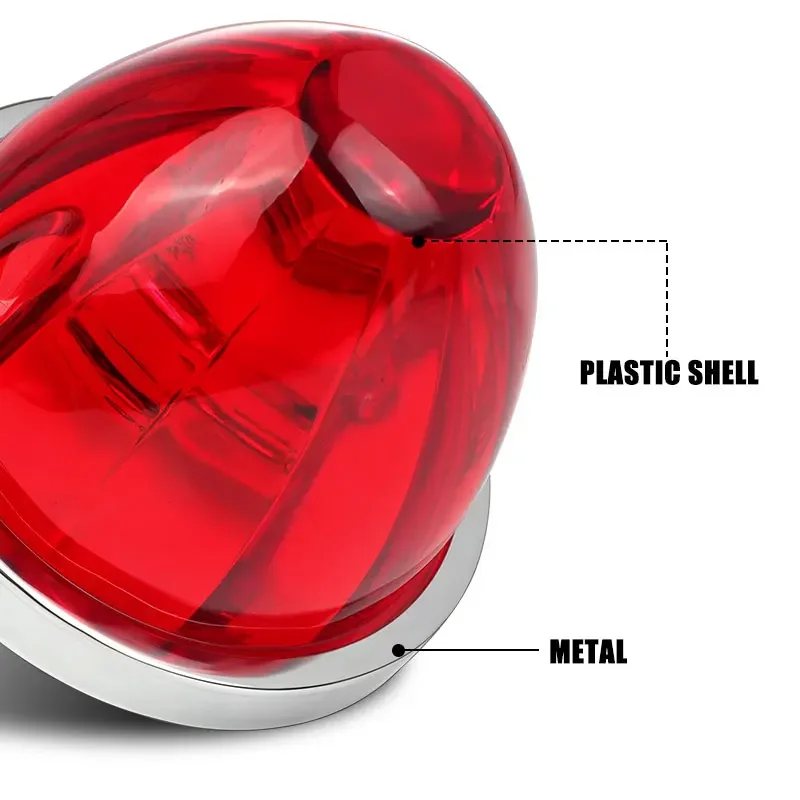 12 فولت 24 فولت مقطورات أضواء البطيخ لشبه شاحنة LED البطيخ ضوء مؤشر الإشارة الجانب ماركر مصباح مخطط الجانب ماركر