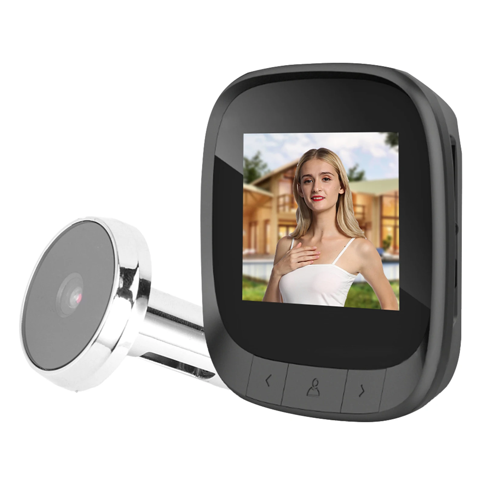 ZK30 2.4in Smart Visual Door Viewer Digital Video Peephole Security Eye Monitoring Camera
