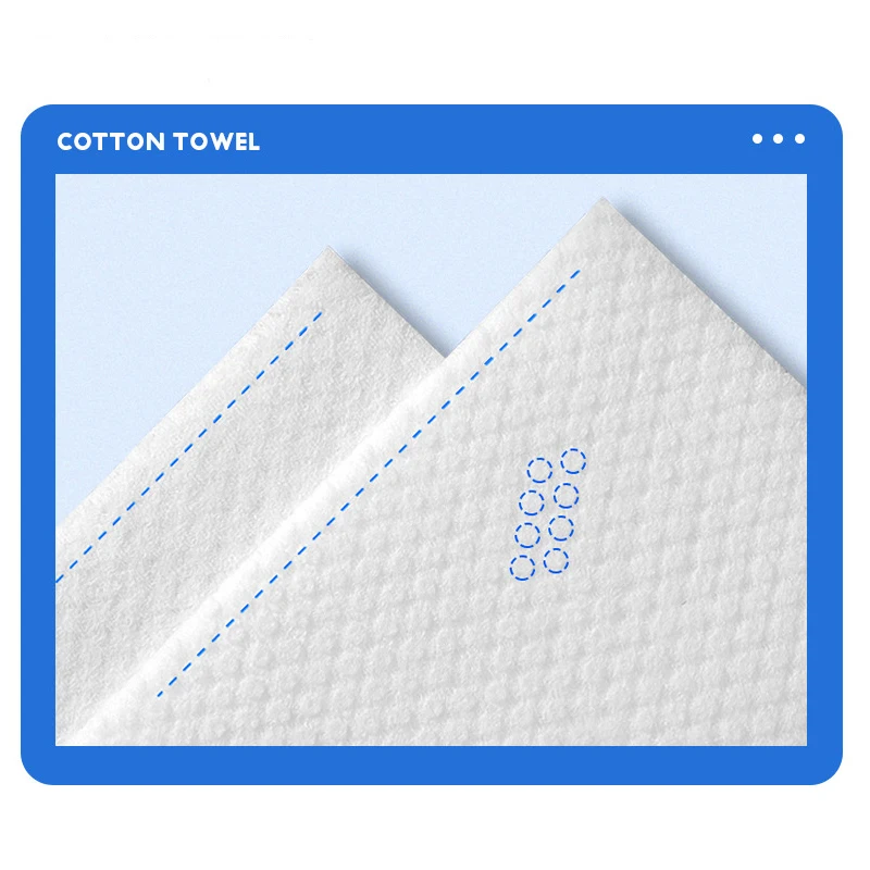 Extra Thick Disposable Facial Towels Gentle and Absorbent Cotton Makeup Remover Wipes Reusable Wet And Dry Makeup Remover