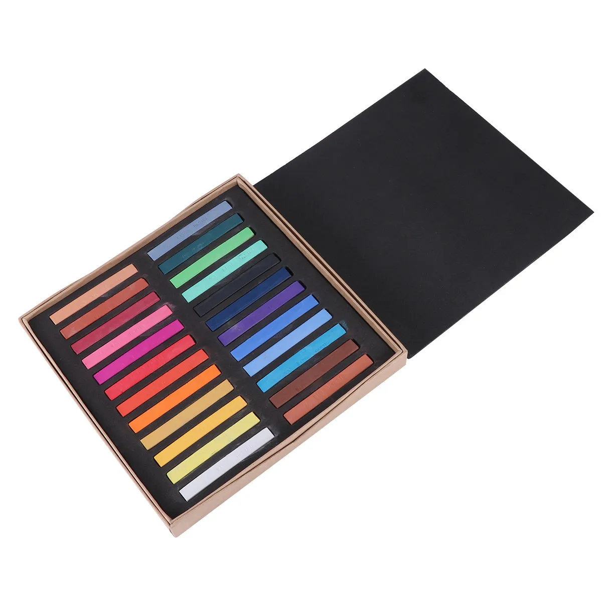 24Pcs Artist Grade Pastel Chalks Oil Pastel Pencils for Drawing Painting Sketching Craft Graffiti Art Projects All Skill Levels
