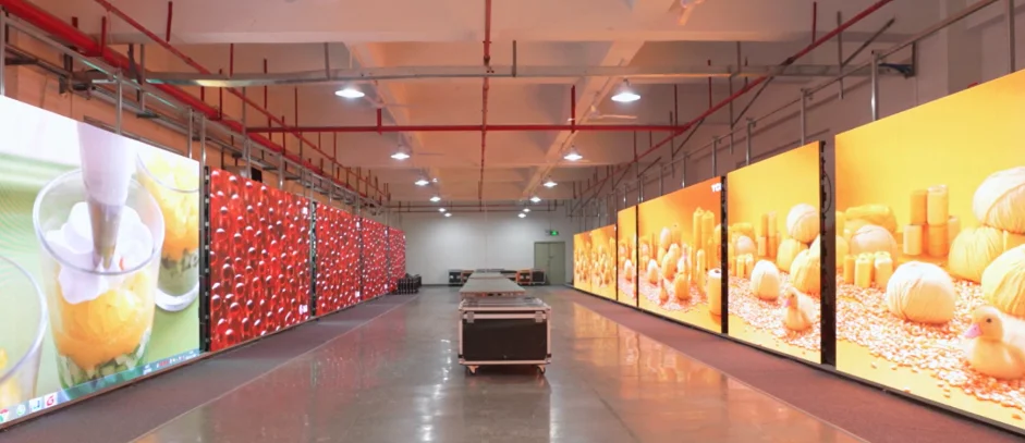 Display led de alta qualidade parede vídeo colorida p2.6 p2.9 p3.91 500mm x 500mm painel pano de fundo telas externas internas