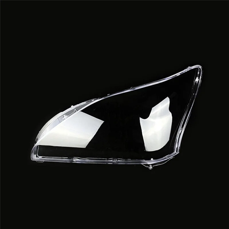 

AU28-1Pair Car Headlight Lens Cover Head Light Lamp Shade Shell Lens Lampshade For Lexus RX RX300 2003-2008 Accessories