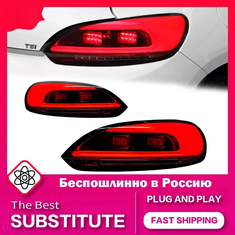 New！ For Volkswagen Scirocco rear brake signal DRL reverse LED flow light steering running light modification accessories 2009-2