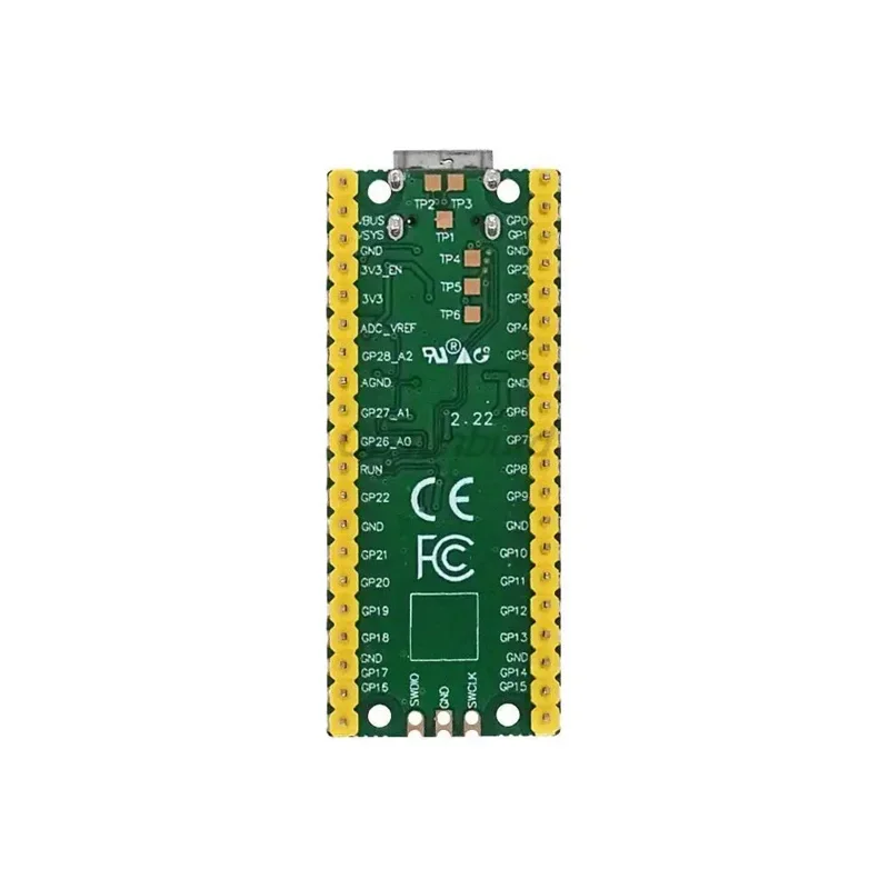 Raspberry Pi Pico Board RP2040 Dual-Core 264KB Low-Power Microcomputers High-Performance Cortex-M0 Processor