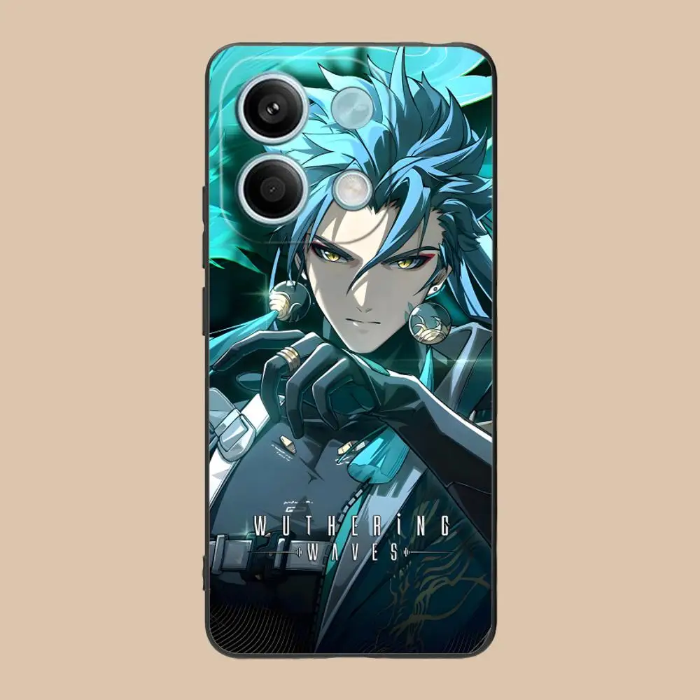 Wuthering Waves Jiyan Phone Case for Xiaomi 15 14 13 12 Mi 11 T Ultra Lite Pro S X 5G Colour Printing Cover Cover Pretty Luxury