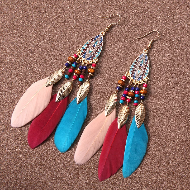 Travel Accessories Dropshipping - Women Long Boho Rice Beads Water
