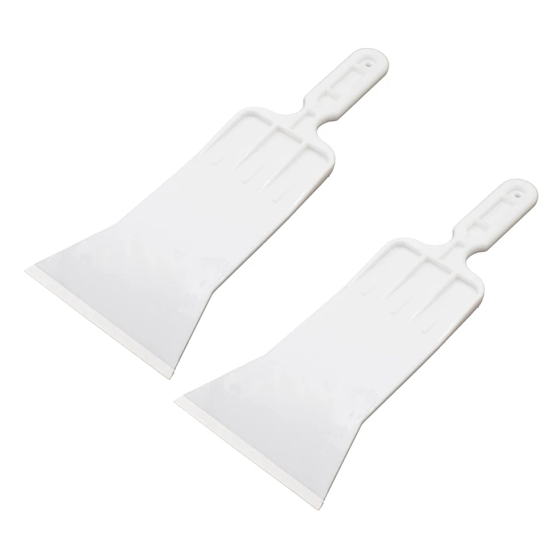 

2X Car Bulldozer Squeegee Vinyl Wrap Water Squeegee Water Blade For Window Tint Film Installing, Bathroom Door Cleaning