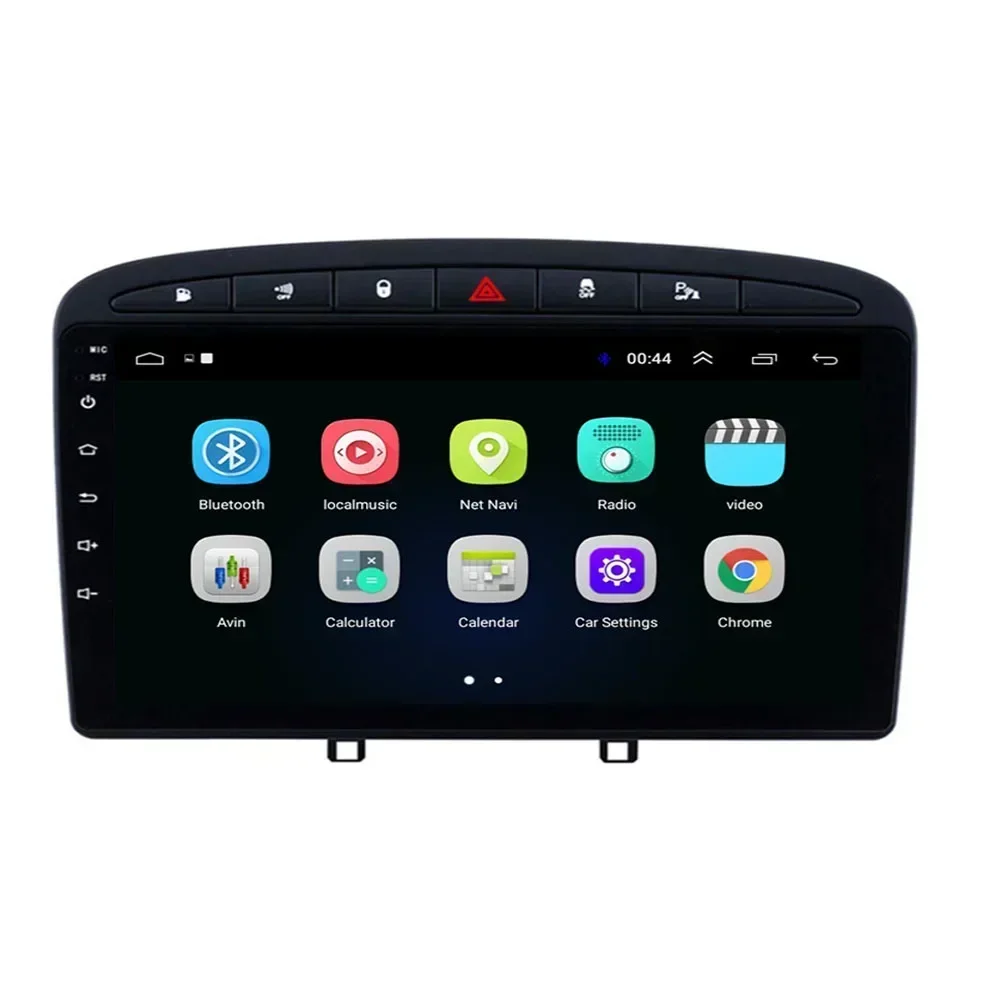 4g + 64g android 13 rádio do carro gps rds dsp reprodutor multimídia para peugeot 408 para peugeot 308 308sw 2din android carro player sem dvd