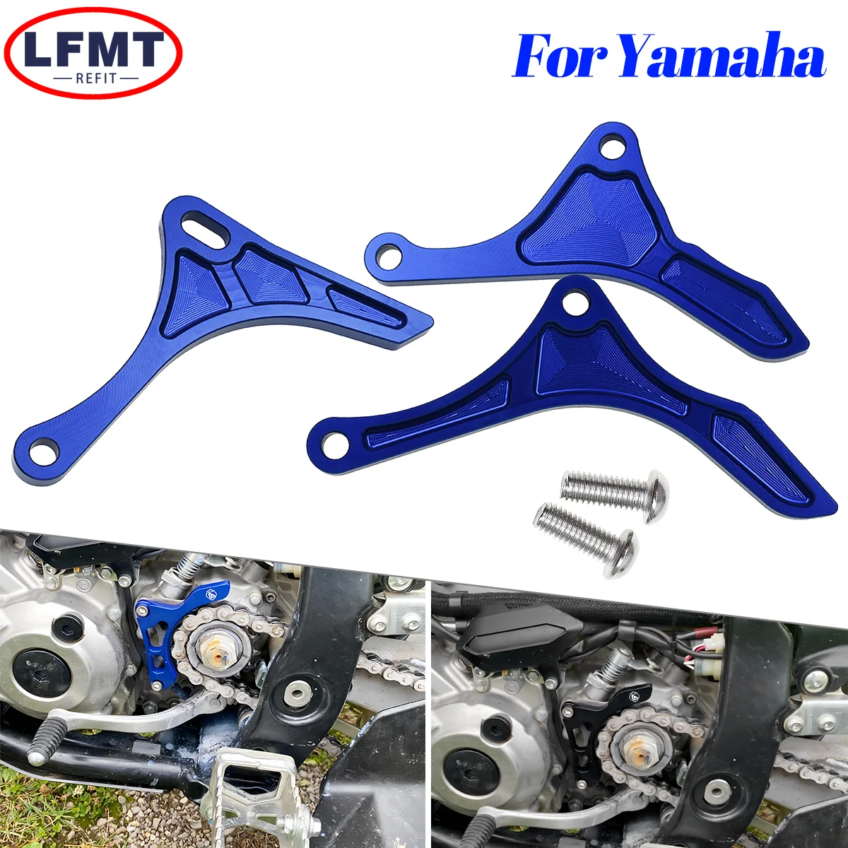 

Защитный кронштейн для звездочки мотоцикла Yamaha YZ WR 250F 450F 250FX 450FX YZ250F YZ450F WR250F WR450F, универсальные запчасти