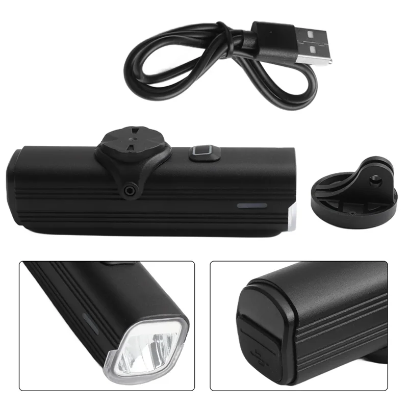 A52T USB Rechargeable 1200 Lumen Brightness Bike Light For Night Riding Waterproof Aluminum Alloy Design