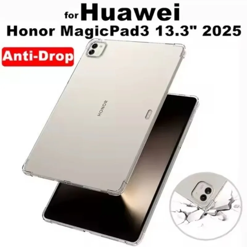 حافظة شفافة لهاتف Honor MagicPad 3 Pro 13.3 بوصة 2025 GT Pro 12.5 Pad 10 9 12.1 GT Pro 12.3 MagicPad 2 GT 11.5 X9a V9 X8a X9