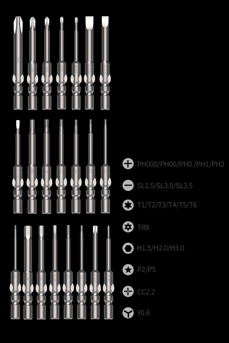 Multifunctional Screwdriver Set Precision Triangle Torx Screw Driver Bit Combinational Kit Professional Repair Handmade Tool