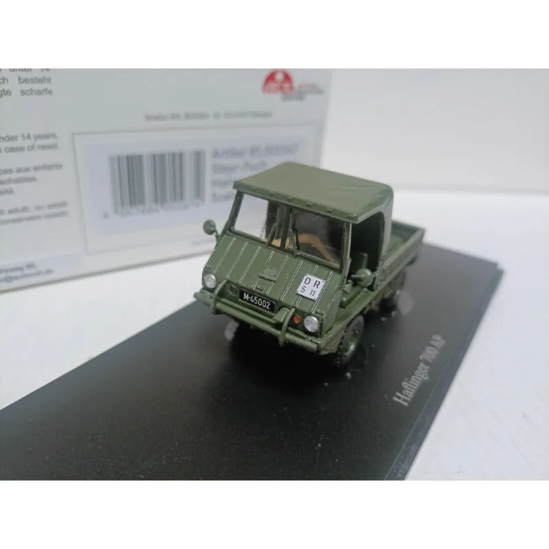 

Масштаб 1:43, Puch Haflinger 700AP, военный внедорожник, модель автомобиля из смолы, классический сувенир для взрослых, подарок, статический дисплей