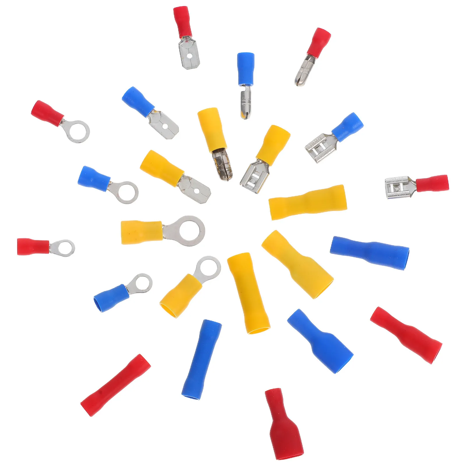 

Набор из 360 изолированных автомобильных электрических клемм-наконечников для обжима проводов, ассорти