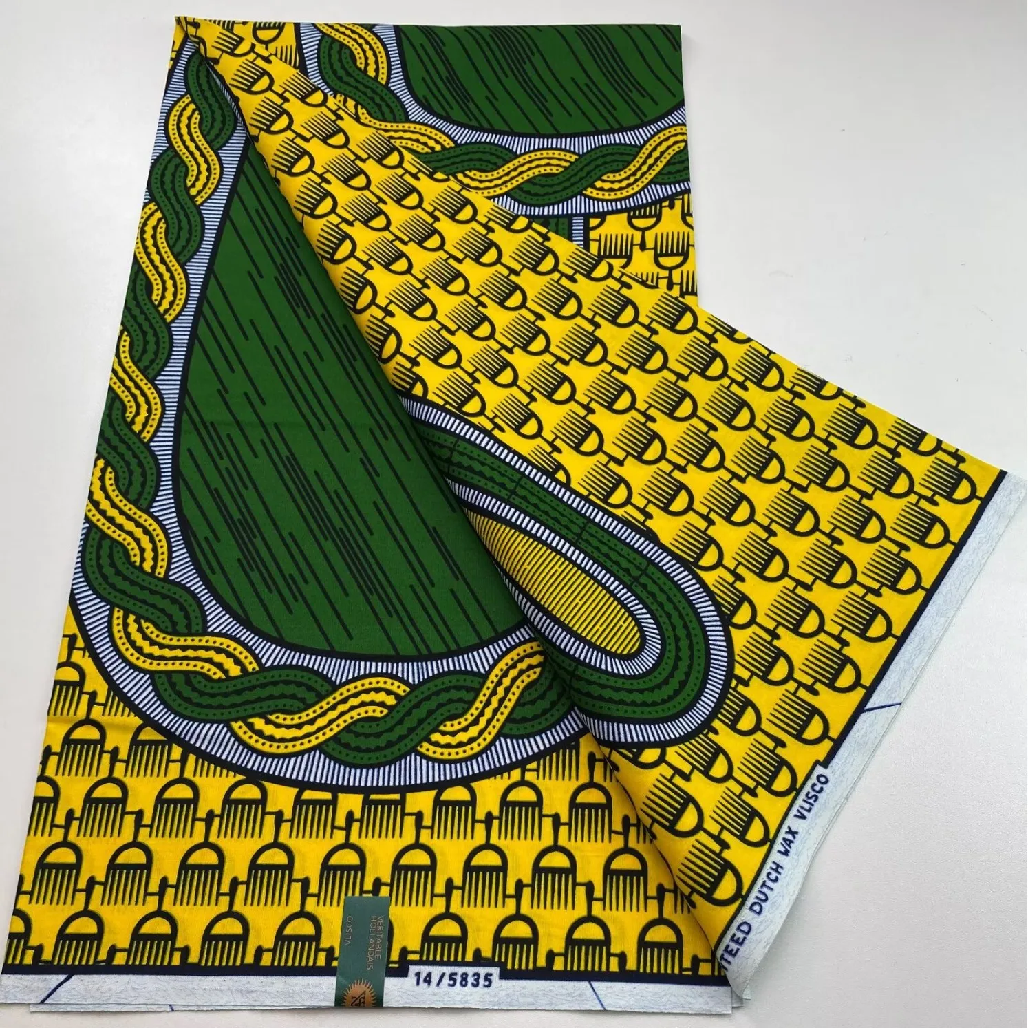 High Quality 100% Cotton Veritable Original Ankara African Real wax Prints Fabric Ghana Wax Nigeria Style Batik Wax Fabric Pagne