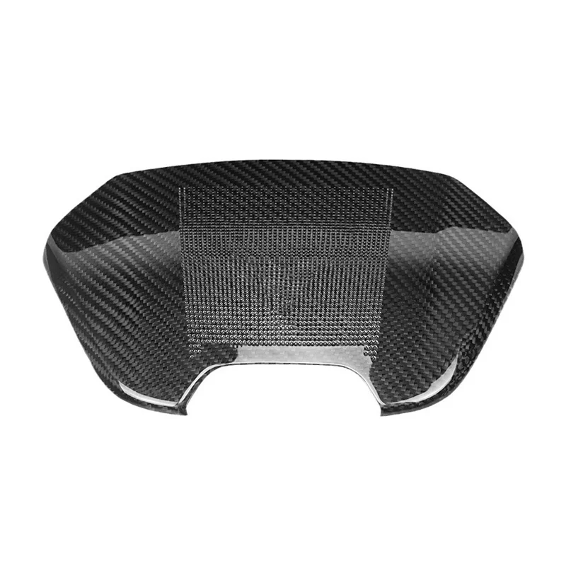 For Chevrolet Corvette C8 2020 2021 2022 2023 Hard Carbon Fiber Car Interior Decoration Rear Speaker Trim Cover Sticker