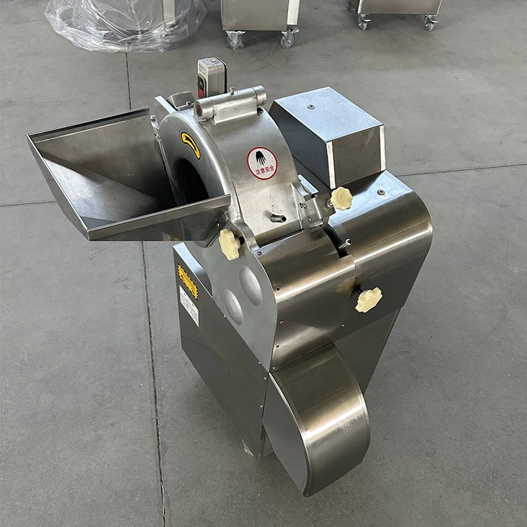Multifunctional automatic vegetable and fruit slicer cube cutting machine