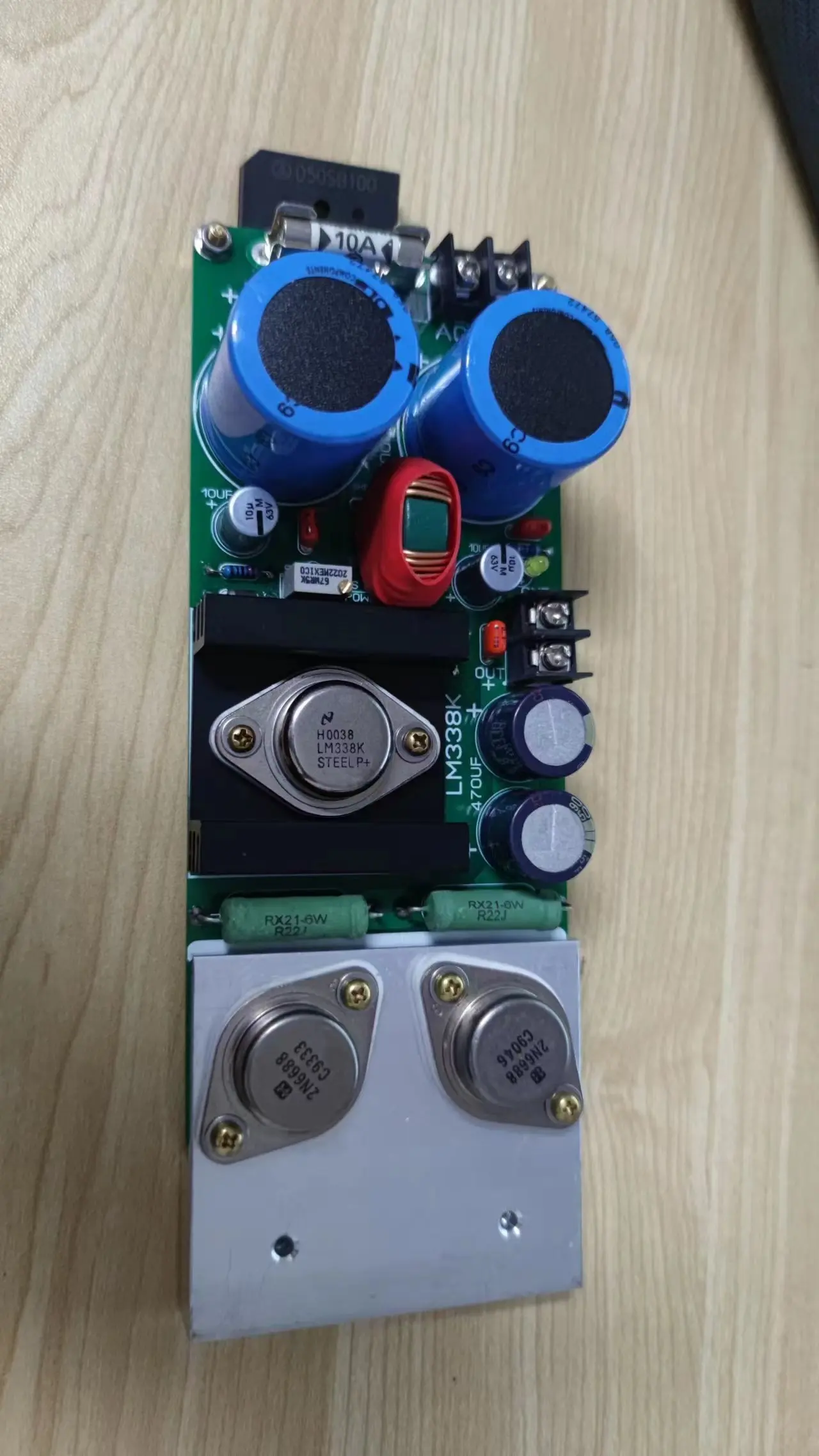 

Dual Triode Current Spreading High Current Audiophile Linear Power Supply Board Based on Kunihama LM338K Design